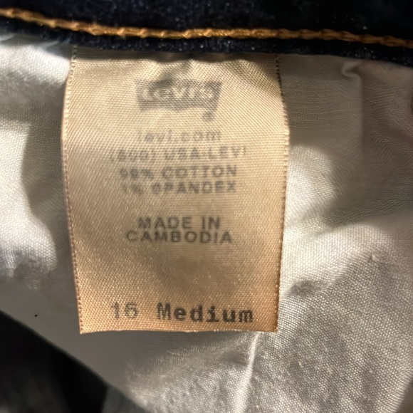 Levi’s 545 low boot cut women’s jeans - Picture 7 of 7